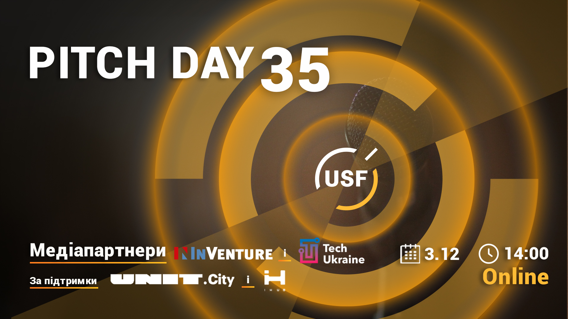 Pitch Day #35 від Українського фонду стартапів